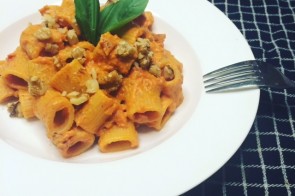 Pasta met romige tomaat-mascarponesaus